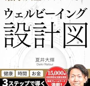 書籍「ウェルビーイング設計図: たった１枚の図で最高の人生はデザインできる」（夏井 大輝）校正を担当しました