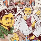 トラック野郎のファハド（右）とシャーヒド（左）（パキスタン）Fahad (right) and Shahid (left), decoration truck drivers (Pakistan)